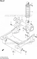 BRAS OSCILLANT ARRIERE pour Suzuki OZARK 250 2013