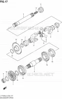 COUPLE CONIQUE pour Suzuki OZARK 250 2013