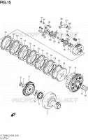 EMBRAYAGE pour Suzuki OZARK 250 2013