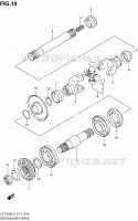 COUPLE CONIQUE pour Suzuki OZARK 250 2013