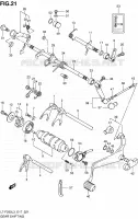 ENSEMBLE SELECTEUR DE VITESSES (LT F250L3 E24) pour Suzuki OZARK 250 2013