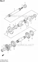 COUPLE CONIQUE pour Suzuki OZARK 250 1992