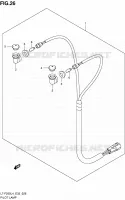 ENSEMBLE TEMOINS pour Suzuki OZARK 250 1992