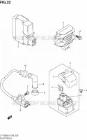 PARTIE ELECTRIQUE pour Suzuki OZARK 250 1992