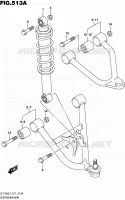 AMORTISSEUR   TRIANGLES pour Suzuki OZARK 250 2017