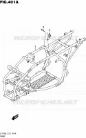 CADRE pour Suzuki OZARK 250 2017