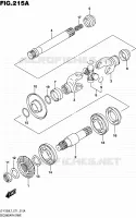 COUPLE CONIQUE pour Suzuki OZARK 250 2017
