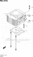CYLINDRE pour Suzuki OZARK 250 2017