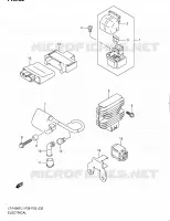 PARTIE ELECTRIQUE pour Suzuki KINGQUAD 400 2011