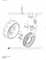 ALLUMAGE ROTOR   STATOR pour Suzuki KINGQUAD 400 2011