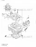 CULASSE pour Suzuki KINGQUAD 400 2011