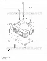 CYLINDRE pour Suzuki KINGQUAD 400 2011