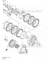 EMBRAYAGE pour Suzuki KINGQUAD 400 2011