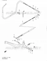FREIN ARRIERE pour Suzuki KINGQUAD 400 2011