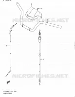 GUIDON pour Suzuki KINGQUAD 400 2011