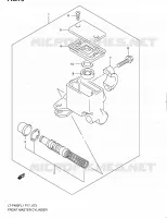 MAITRE CYLINDRE AVANT pour Suzuki KINGQUAD 400 2011