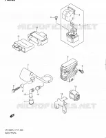 PARTIE ELECTRIQUE (LT F400FL1 P24) pour Suzuki KINGQUAD 400 2011