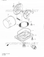 POMPE A HUILE pour Suzuki KINGQUAD 400 2011