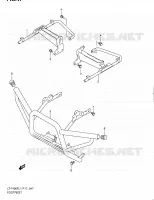 REPOSE PIED (LT F400FL1 P24) pour Suzuki KINGQUAD 400 2011