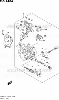 CORPS DE PAPILLON pour Suzuki KINGQUAD 400 2015