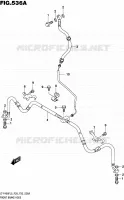 DURITE DE FREIN AVANT pour Suzuki KINGQUAD 400 2015