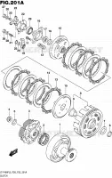 EMBRAYAGE pour Suzuki KINGQUAD 400 2015