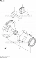 ENSEMBLE SELECTEUR DE VITESSES (1) (LT F400FL5 P28) pour Suzuki KINGQUAD 400 2015