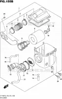 FILTRE A AIR (LT F400FL5 P33) pour Suzuki KINGQUAD 400 2015