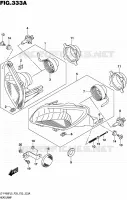 PHARE (LT F400FL5 P28) pour Suzuki KINGQUAD 400 2015