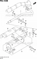 SILENCIEUX (LT F400FL5 P33) pour Suzuki KINGQUAD 400 2015