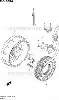 ALLUMAGE ROTOR   STATOR pour Suzuki KINGQUAD 400 2016