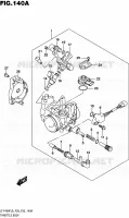 CORPS DE PAPILLON pour Suzuki KINGQUAD 400 2016