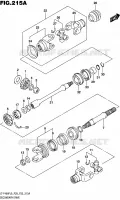 COUPLE CONIQUE (LT F400FL6 P28) pour Suzuki KINGQUAD 400 2016