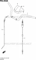 GUIDON pour Suzuki KINGQUAD 400 2016