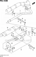 SILENCIEUX (LT F400FL6 P33) pour Suzuki KINGQUAD 400 2016