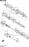 TRANSMISSION (1) pour Suzuki KINGQUAD 400 2016