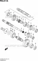 TRANSMISSION (2) pour Suzuki KINGQUAD 400 2016