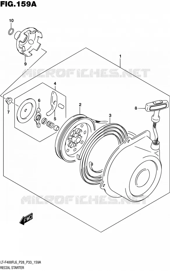 LANCEUR Suzuki QUAD 400 KINGQUAD 2016  LT-F400F L6 (P03,P28,P33)