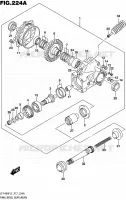 CARDAN   COUPLE CONIQUE (ARRIERE) pour Suzuki KINGQUAD 400 2017