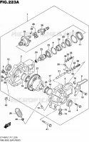 CARDAN   COUPLE CONIQUE (AVANT) pour Suzuki KINGQUAD 400 2017