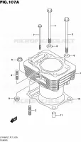 CYLINDRE pour Suzuki KINGQUAD 400 2017
