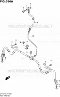 DURITE DE FREIN AVANT pour Suzuki KINGQUAD 400 2017