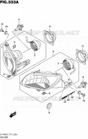 PHARE pour Suzuki KINGQUAD 400 2017