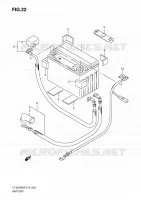 BATTERIE pour Suzuki QUADSPORT 250 2010