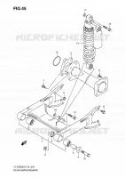 BRAS OSCILLANT ARRIERE pour Suzuki QUADSPORT 250 2010