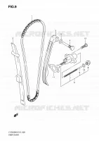 DISTRIBUTION pour Suzuki QUADSPORT 250 2010