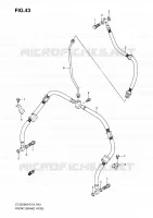 DURITE DE FREIN AVANT pour Suzuki QUADSPORT 250 2010