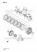 EMBRAYAGE pour Suzuki QUADSPORT 250 2010