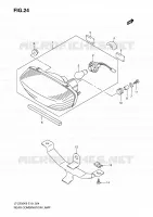 ENSEMBLE FEU ARRIERE pour Suzuki QUADSPORT 250 2010