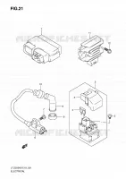 PARTIE ELECTRIQUE pour Suzuki QUADSPORT 250 2010